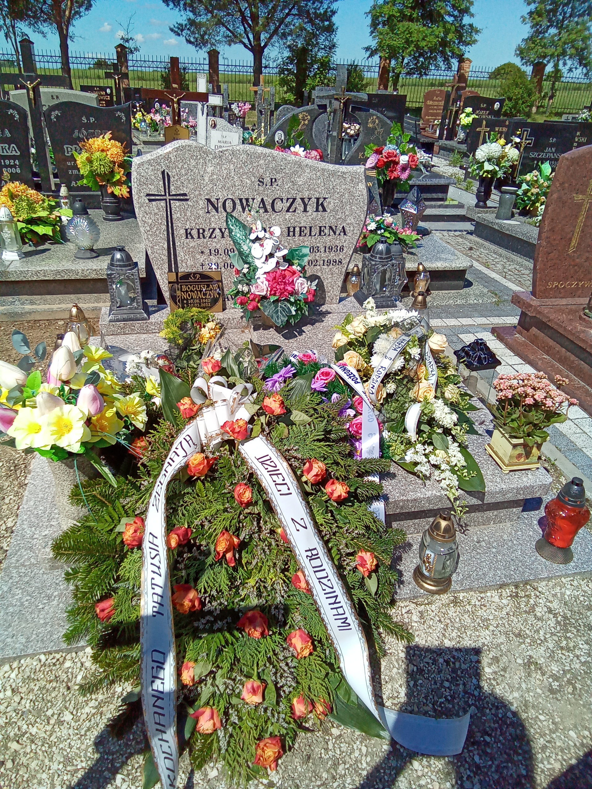 Grób HELENA NOWACZYK